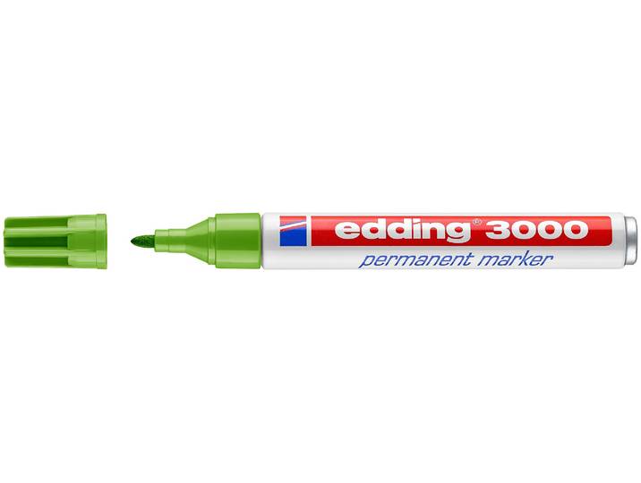 edding Permanentmarker 3000 hellgrün