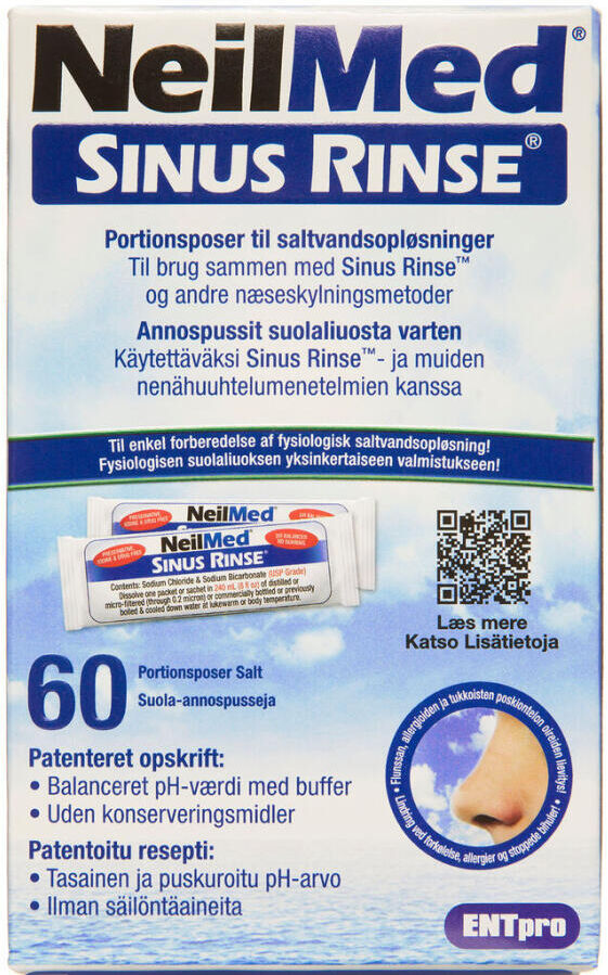 Neilmed Sinus Rinse Refill Medicinsk udstyr 60 stk