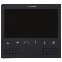 Vidos Monitor Wideodomofonu DUO M1023B, Monitor Lautsprecher