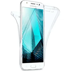 moex Double Case Samsung Galaxy J3 (2016) Silikon 360 Grad Schutz