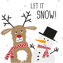 PPD Snow Friends 33x33 cm