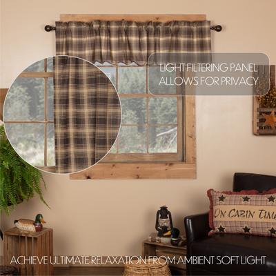 VHC Brands Muslin Ruffled Valance