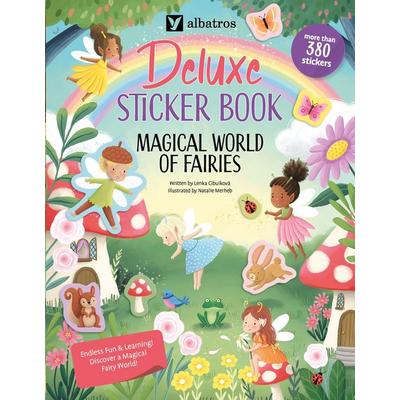Deluxe Sticker Book: Magical World of Fairies, Taschenbuch von Lenka Cibulkova, Albatros Media, 978-80-00-08057-4
