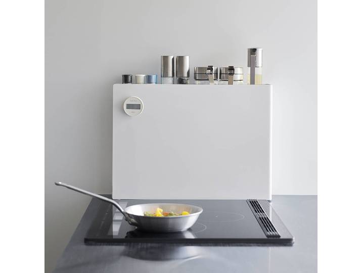 Küchenregal Seasoning 13 x 37cm Weiß/Weiß