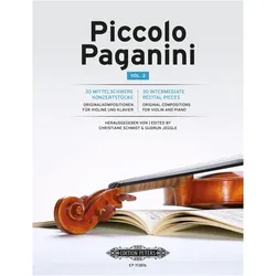 Piccolo Paganini Vol. 2 -30 Mittelschwere Konzertstücke-, Fachbücher von Gudrun Jeggle, verschiedene, Christiane Schmidt
