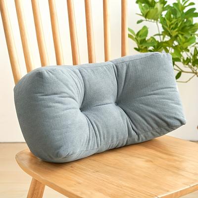 Uplifted Trends Ergonomic Lumbar Support Pillow For Office Chair Back Support And Lower Back Relief blue