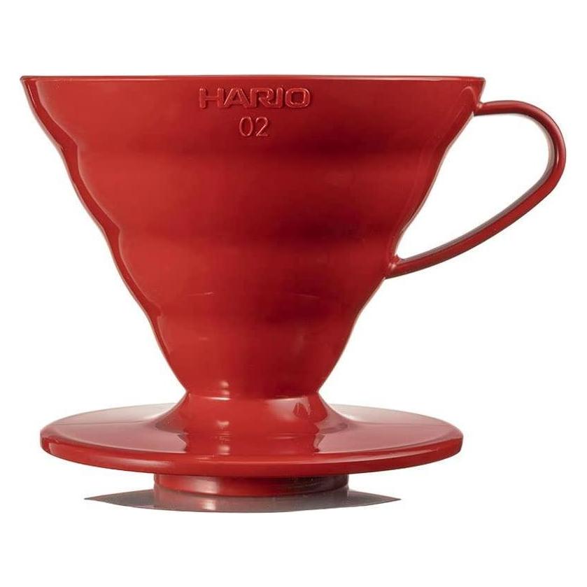 Hario V60-02 Kunststoff-Tropfer Rot (37117321)