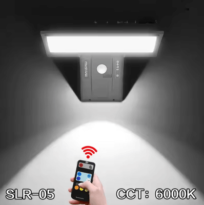 Inspire Picks 90LED Solar Motion Sensor Security Flood Light Waterproof Outdoor Garden Light With 3 Colors & 4 Modes white