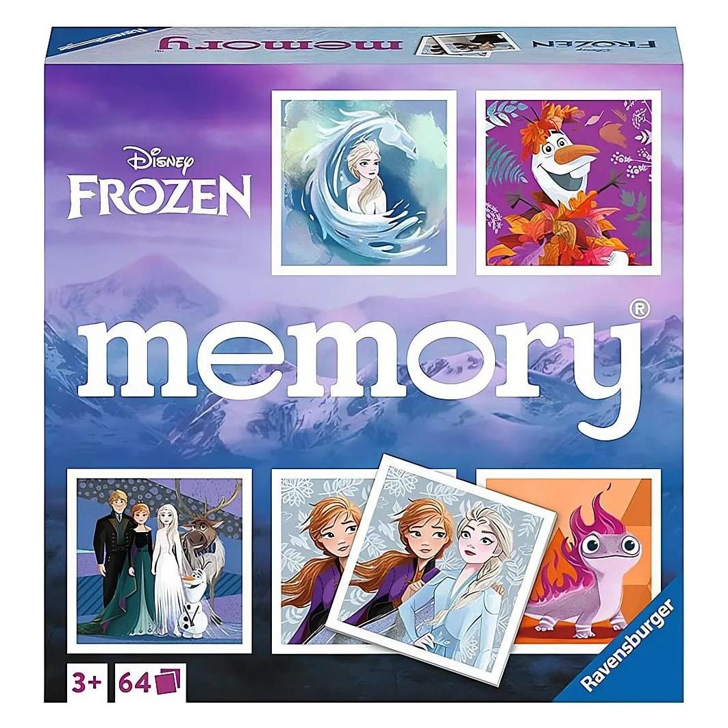 Ravensburger Memory Disney Frozen (Dänisch, Deutsch, Englisch, Französisch, Italienisch, Japanisch, Niederländisch, Norwegisch, Polnisch, Portugiesisch, Schwedisch, Spanisch, 2 Spieler) (20890)