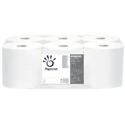 Handtuchrollen Werra Recycling hochweiß 20 cm x 292 m 6 Rollen/Paket, Innenabwicklung, 1-lagig, geprägt