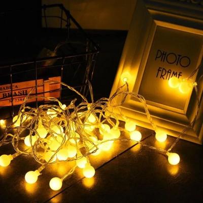 Uplift Picks Cozy 10M Globe Fairy Lights With Flexible Dual Power Options Anywhere warm usb Plug 1.5 M 10 Leds