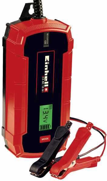 Einhell CE-BC 10 M - Chargeur de voiture automatique - 12V - batteries de voiture et moto jusqu'à 200A