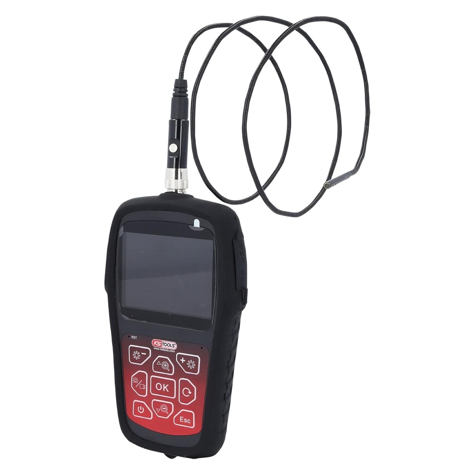 KS Tools HD-Videoskop-Satz mit Ø 4,5 mm 0° und 90° HD Frontkamera-Sonde, umschaltbar, 7-tlg (550.7530)