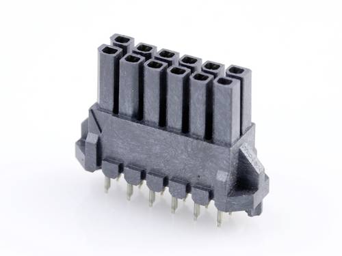 Molex Einbau-Stiftleiste (Standard) Polzahl Gesamt 12 447691202 Tray