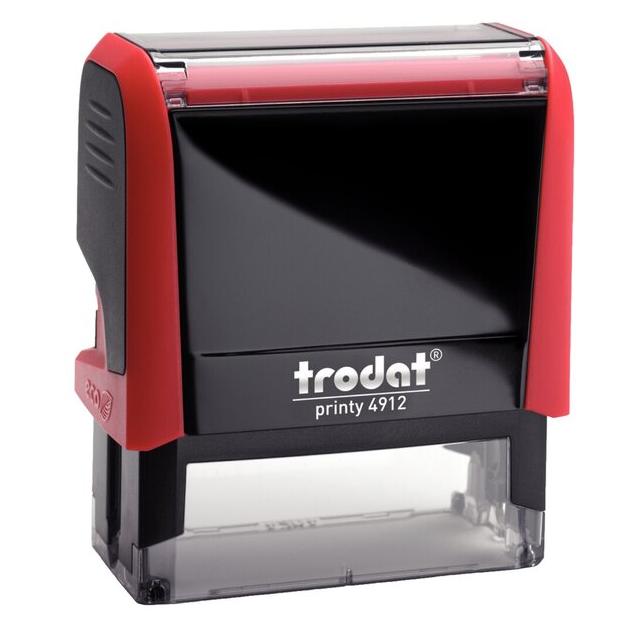Trodat Textstempelautomat 4912 "Printy 4.0", feuerrot (43147)