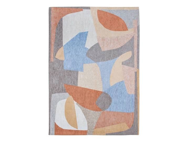Tapis - LOUIS DE POORTERE - Shapes (Gallery Collection) - Rectangulaire 100x140 cm - Design abstrait texturé - Multicolore