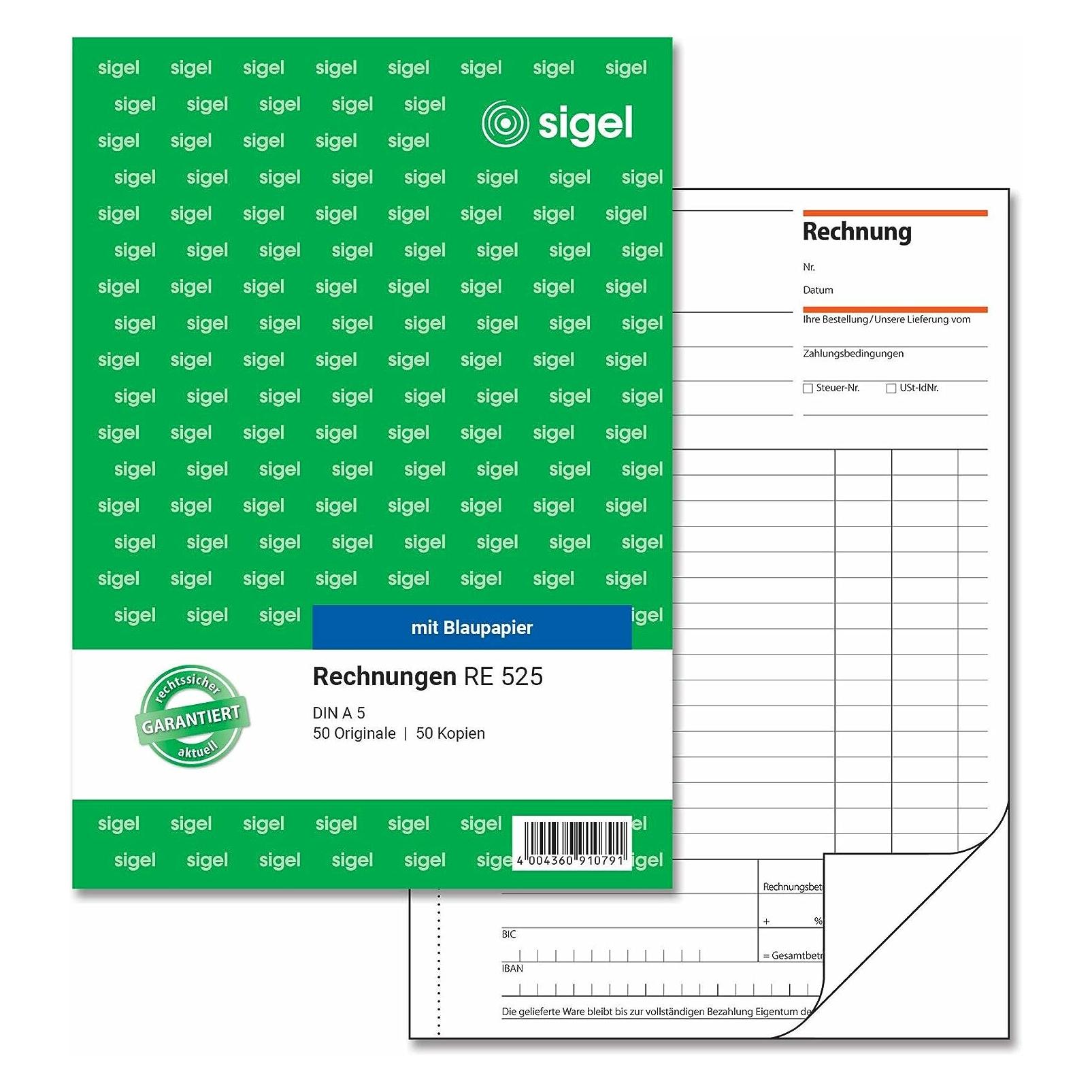 Sigel Rechnungen (RE525)