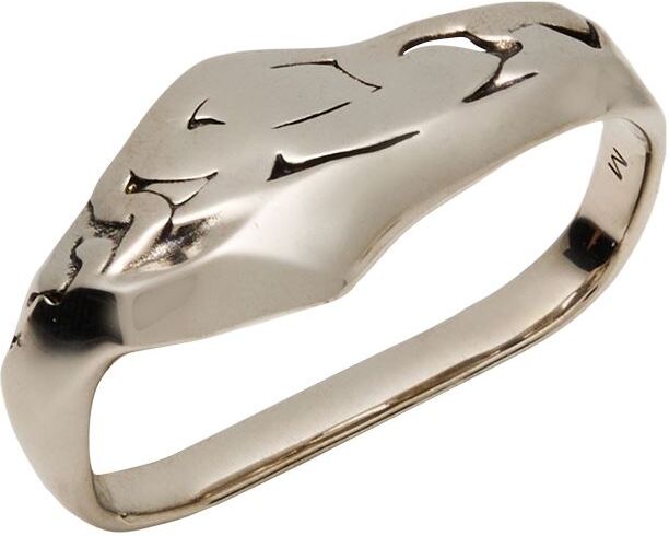 Mcqueen Anillo Hombre Plata L Hombre