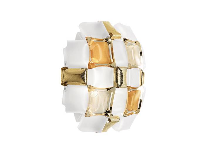 Mida Applique Applique Murale Ambre - Slamp - Salon / séjour - Plastique