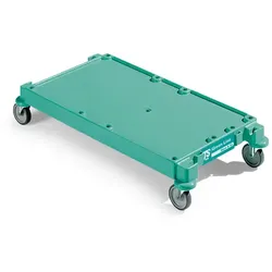 Reinigungswagen TTS Grundgestell Green Line groß Big Base Systemwagen Grundgestell mit 100 mm Rädern, 53 cm x 95 cm