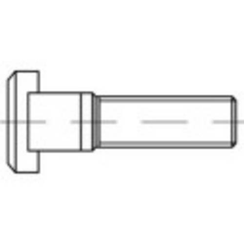 TOOLCRAFT 112603 Stiftschrauben M16 65mm DIN 835 Stahl 25St.