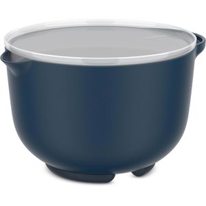 Mepal Schüssel Chef It Navy, mit Deckel, 1,5 Liter, Ø 17,5 cm, rutschfest und mit Griff, aus Kunststoff
