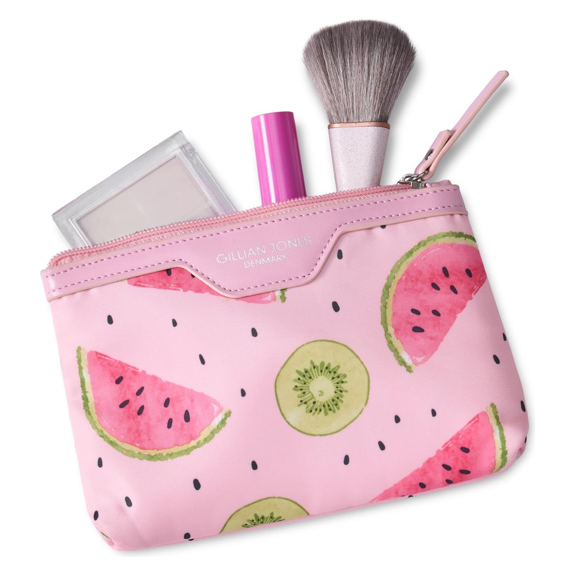 Cimi Gillian Jones - Urban Travel makeup bag - Watermelon & Kiwi - L19 × H13 × W2 CM (10063-45)