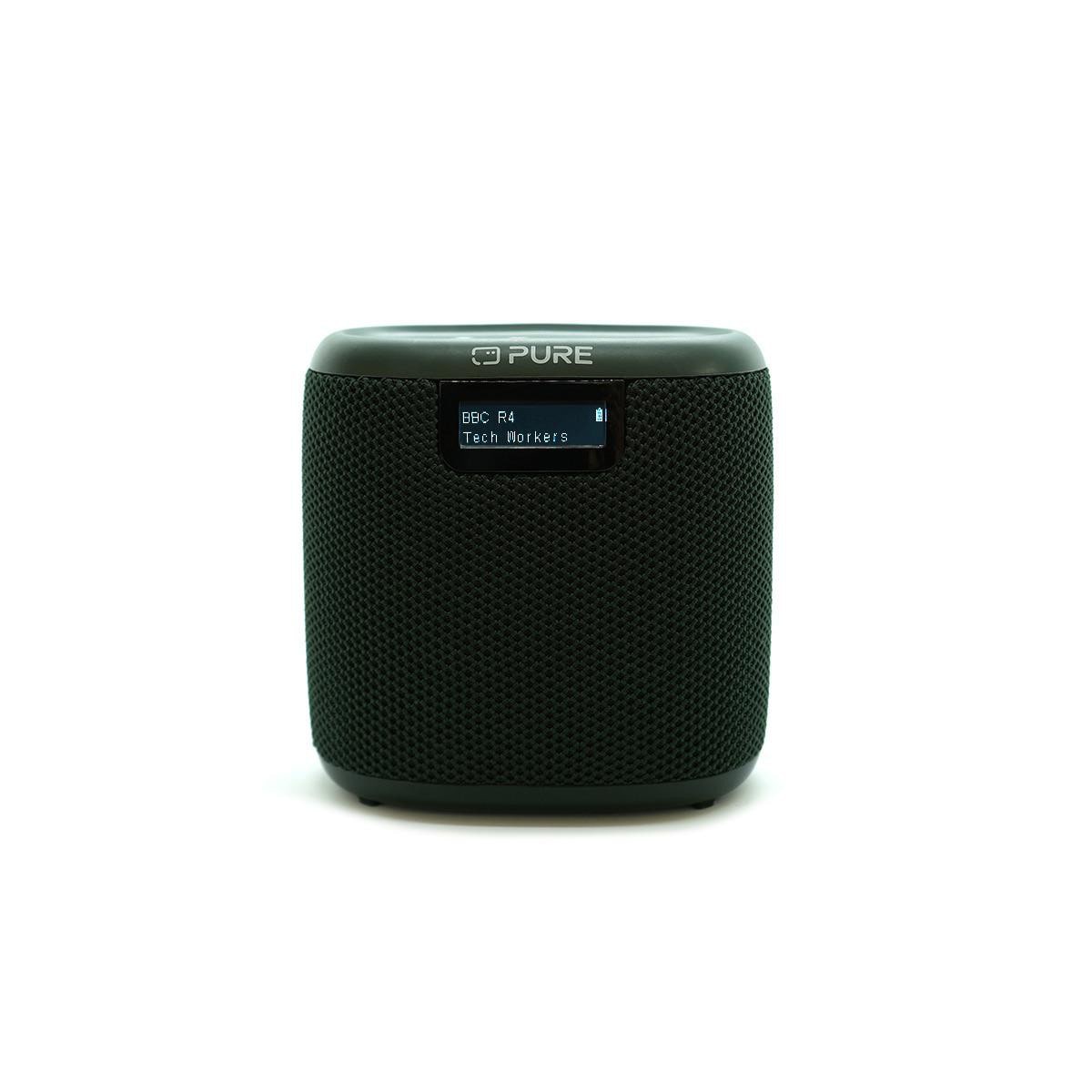 Pure Woodland Mini wasserdichter Outdoor-Lautsprecher mit FM/DAB+ Radio, grün 253307