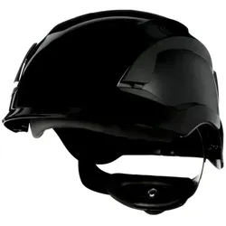 3M SecureFit Schutzhelm, X5512V-CE, schwarz, belüftet, CE