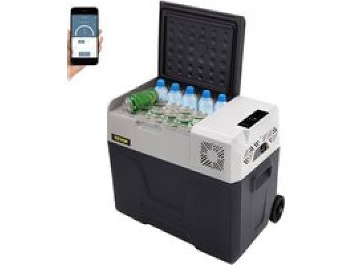 VEVOR Glacière Électrique Portable de 50 L Réfrigérateur de Voiture à Compression 631x378x550 mm Mini Frigo Silencieux 45 W Panneau Numérique Intelligent -20 à 20 ℃ pour Maison, Voiture et Camping