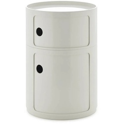 Componibili New Big Container Weiß Ohne Rollen 2 Elemente