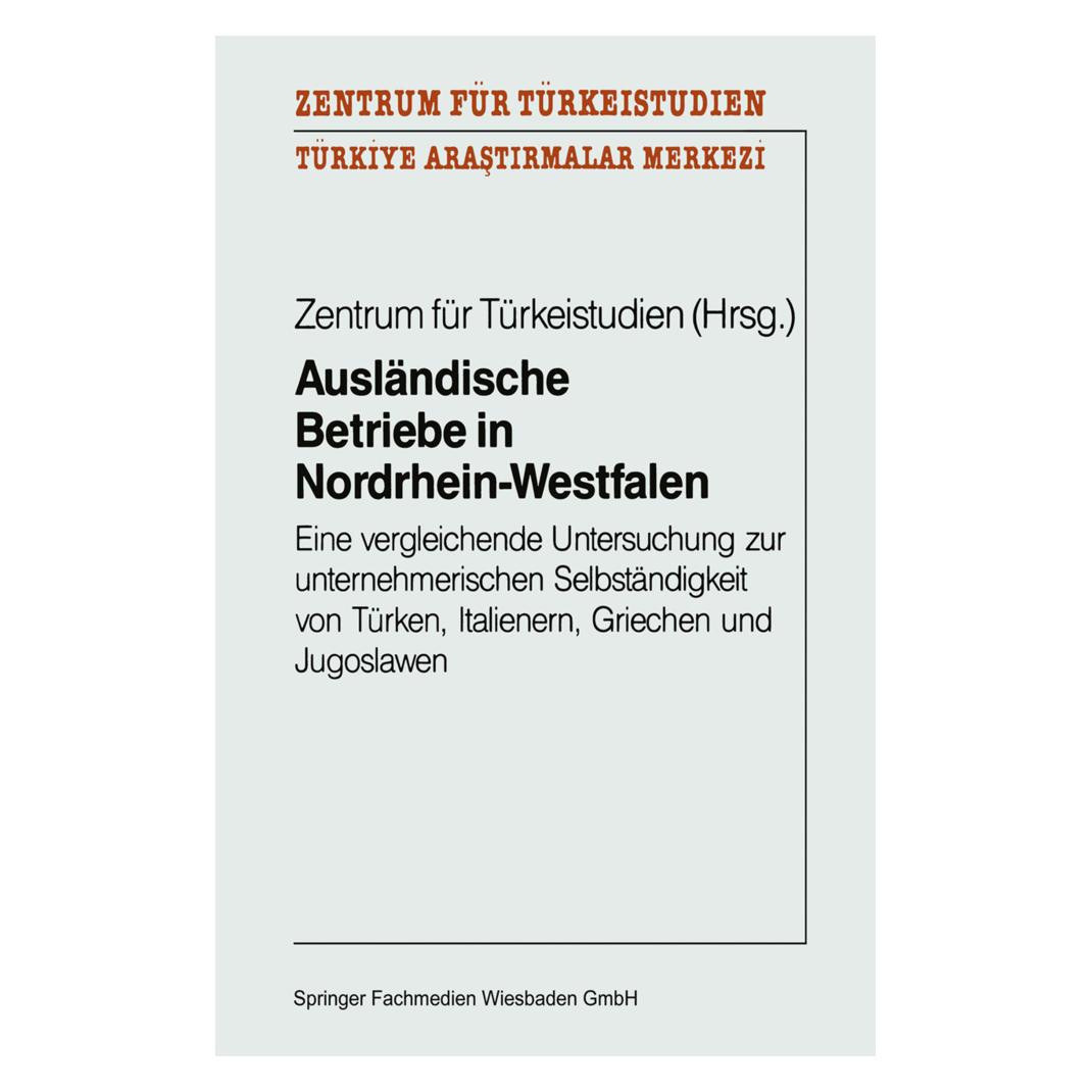 VS Ausländische Betriebe in Nordrhein-Westfalen (Deutsch, Softcover) (55538141)
