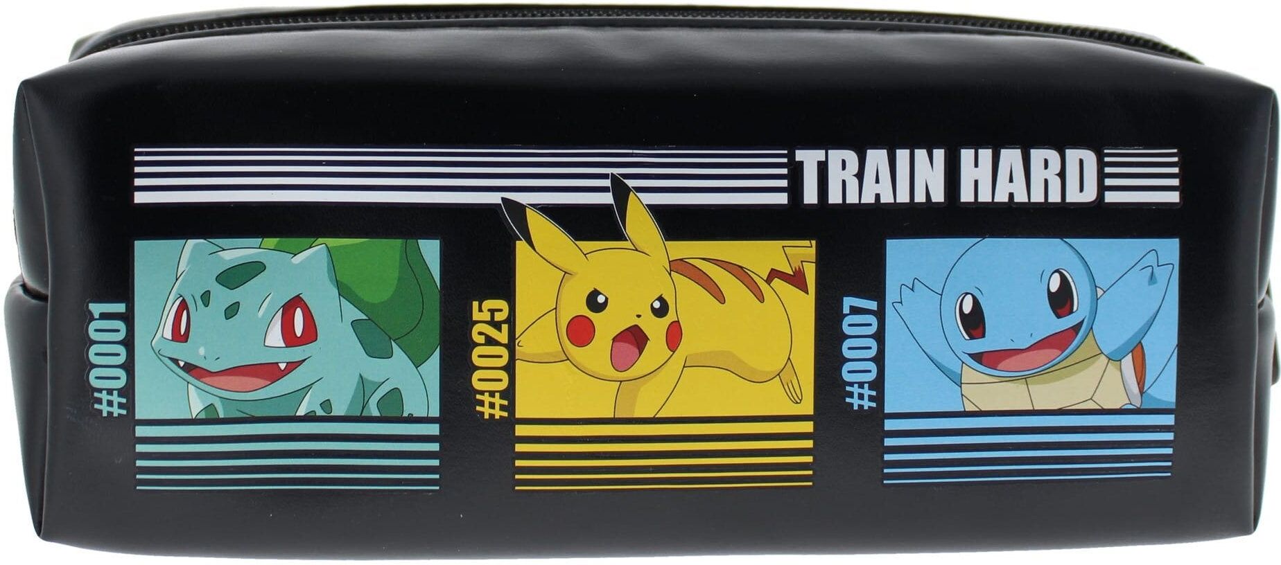 Blueprint Pokémon Train Hard ; Ready for Battle Pencil Case - Official Pokémon Stationery