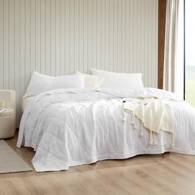 Coma Inducer® Dark Sky Reserve® Portugal Linen-Cotton White Comforter