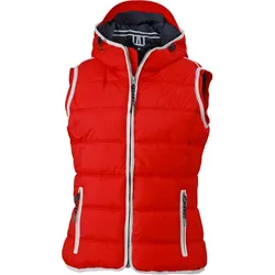 James & Nicholson Damen Bodywarmer 'Maritim' JN1075 red/white S