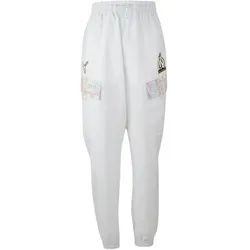 Puma, Herren, Sporthose, jogginghose om x africa 2023/24 (L), Weiss