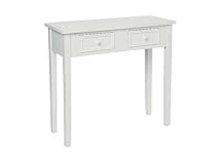 ATMOSPHERA CREATEUR D'INTERIEUR Console 2 tiroirs Blanche Charme