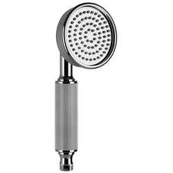 Gessi Venti20 Antikalk-Handbrause, 1 Strahl, Eigensichere Handbrause aus Metall, 65154031, Farbe: Chrom
