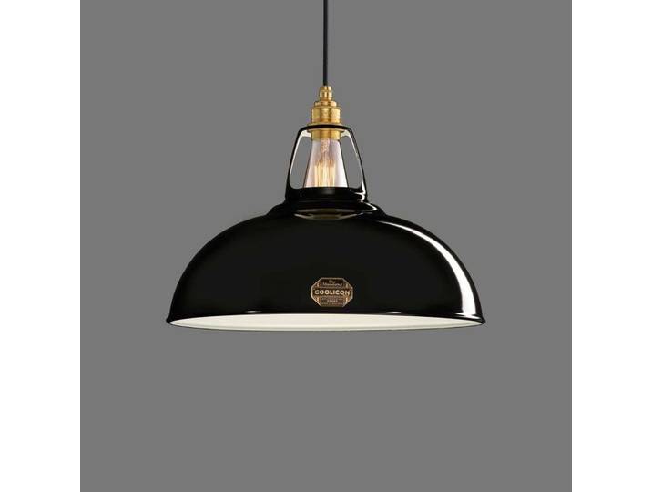 Large 1933 Design Pendelleuchte Jet Black - Coolicon - Wohnzimmer - Metall