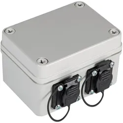 EFB 53730.1V2 IP67 Verteilerbox mit 2xRJ45 Ports, Cat.6A, 2xM16 Verschraubungen 537301V2