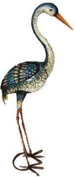 Santas Workshop Inc "43"" Iron Blue Heron"