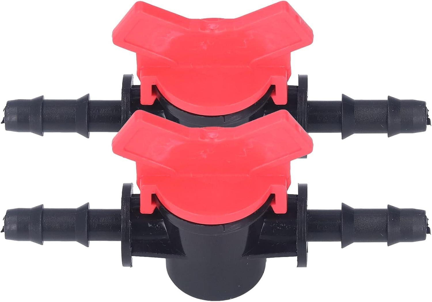 Selius Flow Regulator ABS Plastic Vloeistof Regelklep Water Afsluiter - 2 stuks