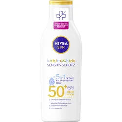 NIVEA SUN Kids sensitiv Schutz & Pflege 50+ Sonnenmilch