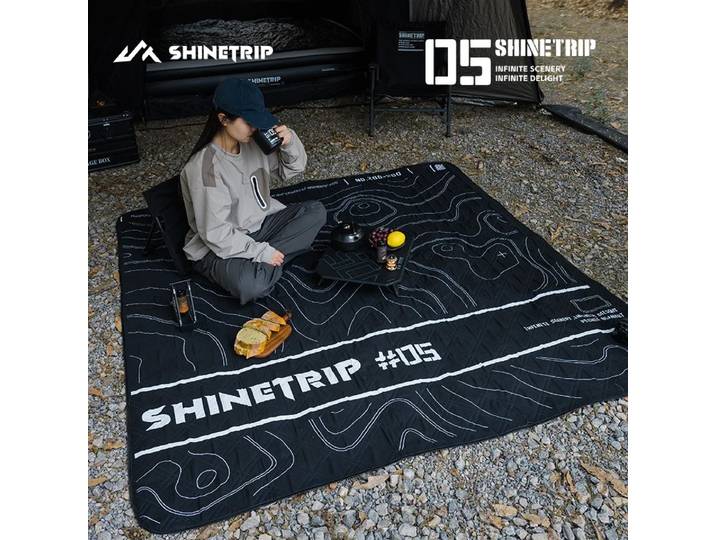 ShineTrip 05 série tapis de pique-nique tactique tapis ultrasonique résistant à l'humidité tapis de sol de parc Portable imperméable tente tapis de sol Durable