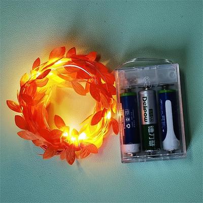 elegante Hochzeitsempfangsparty, künstliche Pflanzen, LED-Lichterkette 2m, Kletterpflanze, grünes Blatt, Heim, Hochzeit, Outdoor, Efeuranken-Dekoration, Lampe zum Selbermachen, hängend, Garten,