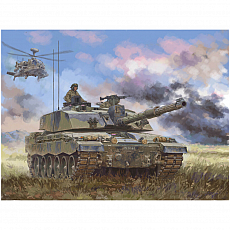 Hobby Boss - British Challenger II MBT - 1:48 - 190 Teile 310351