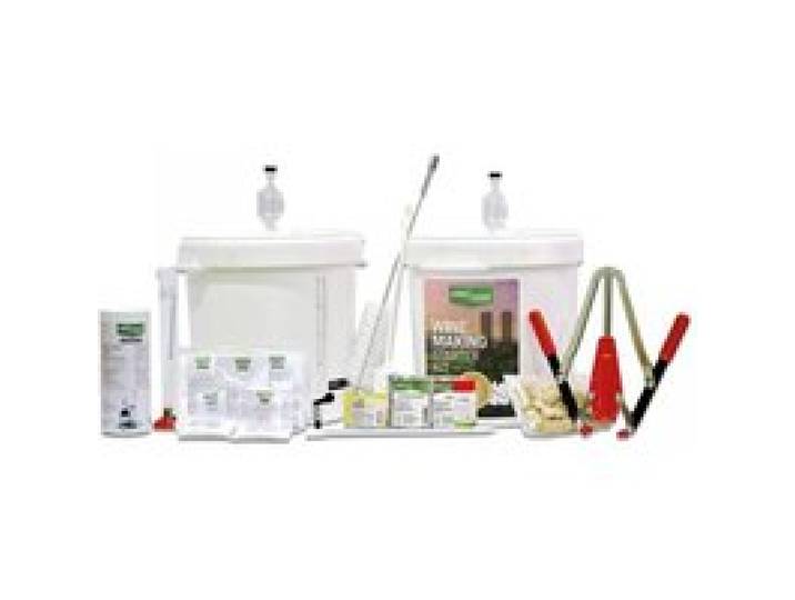 Kit de démarrage vinification - MAXI - 2 seaux 30L - Accessoires inclus - Instructions détaillées