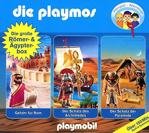 Die Playmos - Die Große Römer und Ägypter-Box - Preis vom 05.10.2026 03:47:11 h