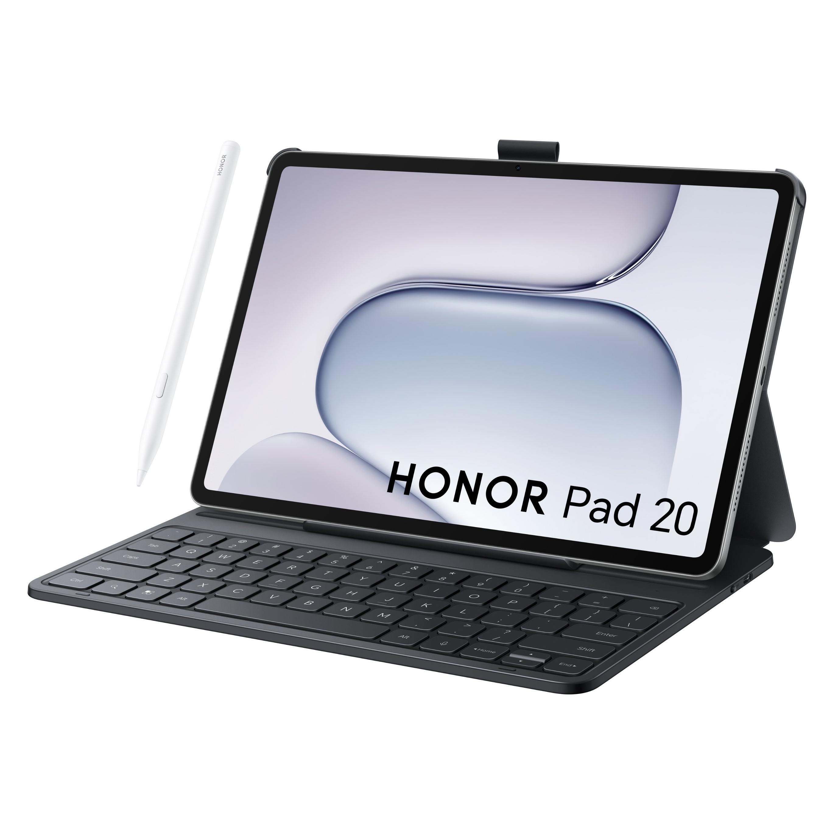 Honor Pad 20 6/256GB WiFi Szary + KB + rysik (nur WLAN, 256 GB, Grau) (Hendry4-W39Z)