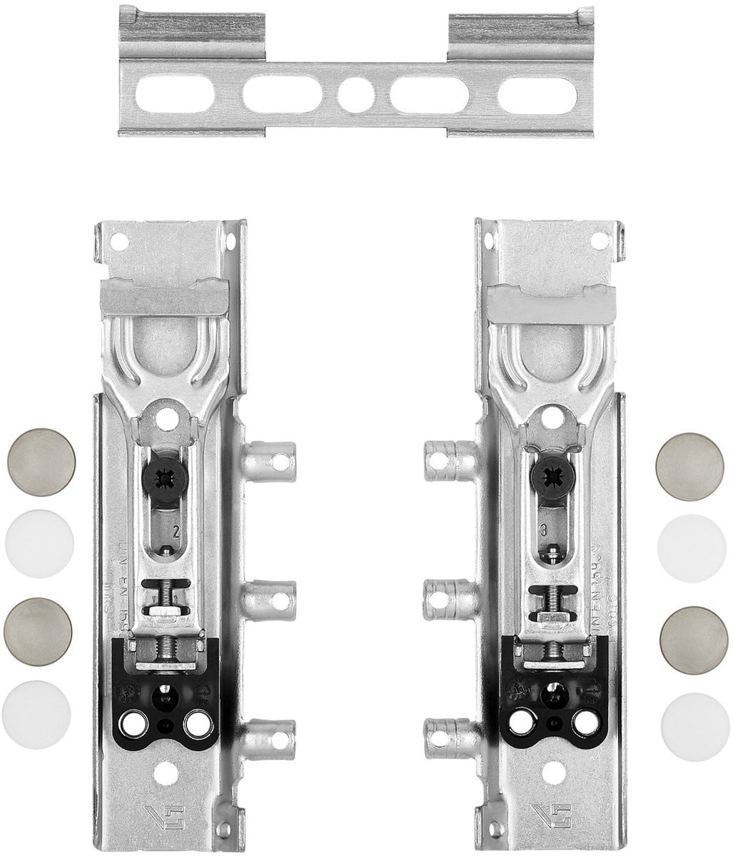SO-TECH TH6402 verborgen kasthangers, set van 1 paar, gegalvaniseerd staal, draagvermogen 178 kg per paar